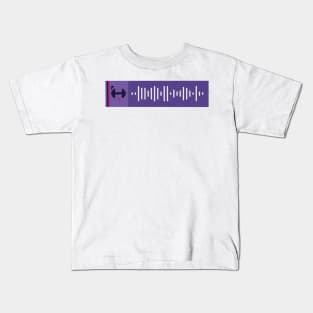 “Surface Pressure” music code Kids T-Shirt